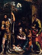 Giulio Romano The Adoration of the Shepherds oil